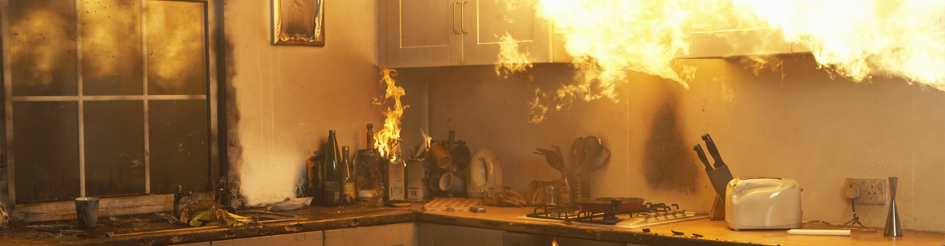 #Just1 distraction is all it takes to start a kitchen fire